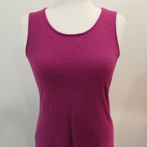 Coldwater Creek Seams of Serenity Fuchsia Dress - Picture 1 of 16